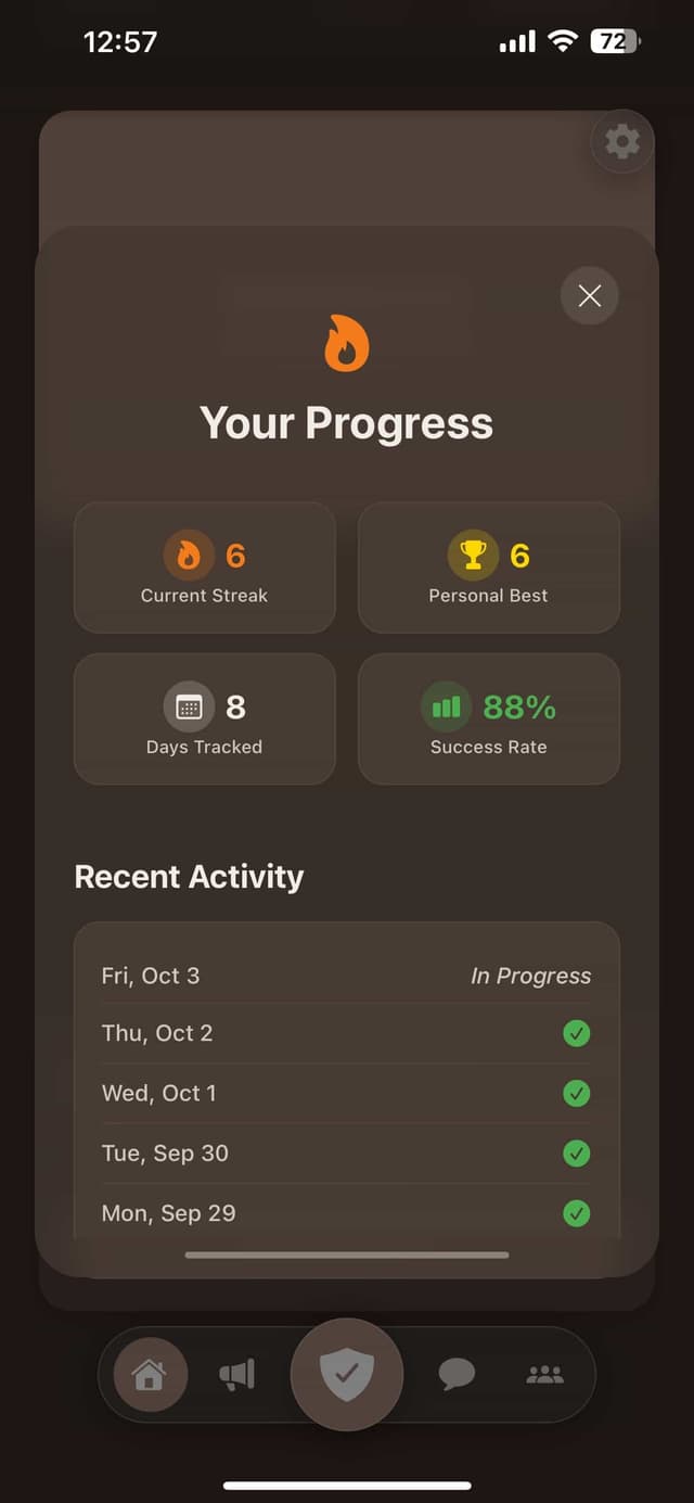 Streak Tracking